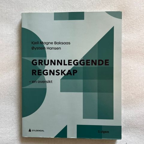 Grunnleggende regnskap bok