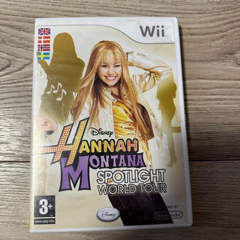 Hannah Montana Spotlight tour Nintendo Wii