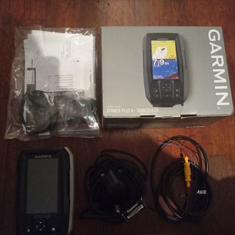 Garmin Striker Plus 4 med svinger!