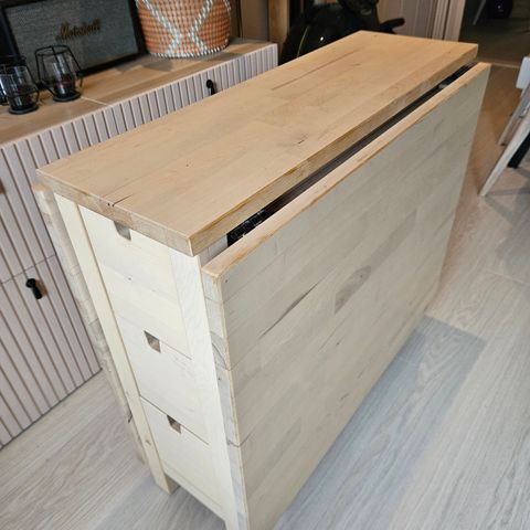 (Reservert ut fredag) Ikea Norden slagbord bjørk