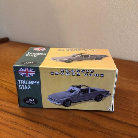 Atlas Edition Modellbil Triumph Stag 1:43