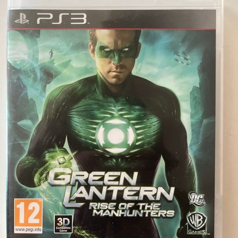 Ps3 spill GREEN LANTERN RISE OF THE MANHUNTERS