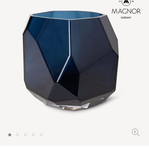 Magnor Iglo lantern vase (blå)