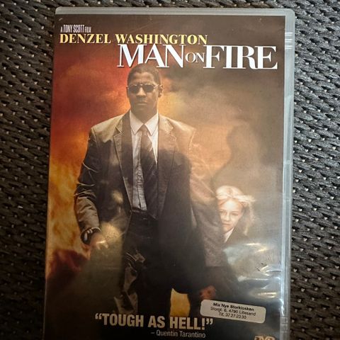 Man On Fire DVD