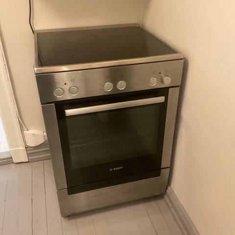 Gorenje rustfritt keramisk komfyr