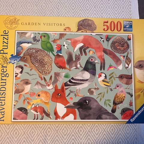 Ravensburger puslespill (500 brikker)