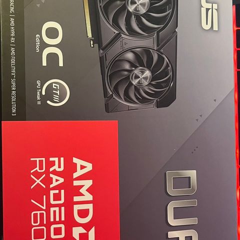 AMD RADEON RX 7600 XT