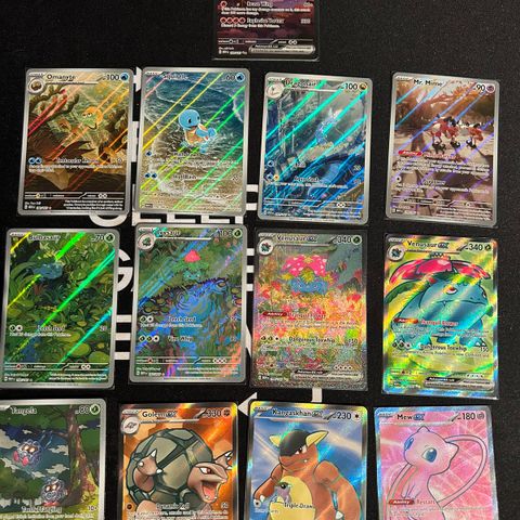 Pokemon 151 premium collection Holo’s