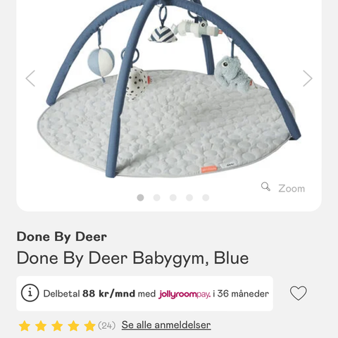 Babygym fra done by deer