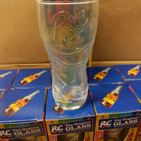 RC cola glass