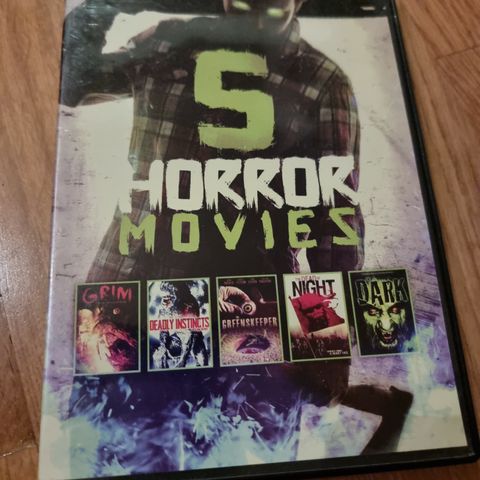 5 horror movies - dvd pack