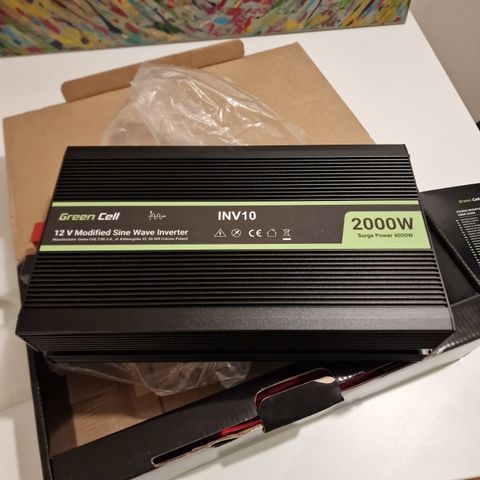 Inverter Sinus 12/220V 2000W