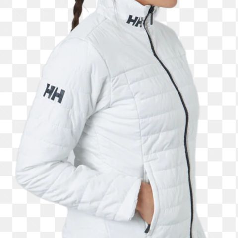 Ny lekker hvit  Helly Hansen dame jakke XL