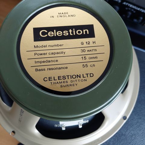 Celestion greenback heritage serien