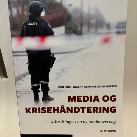 Media og krisehåndtering - utfordringer i en ny mediehverdag.