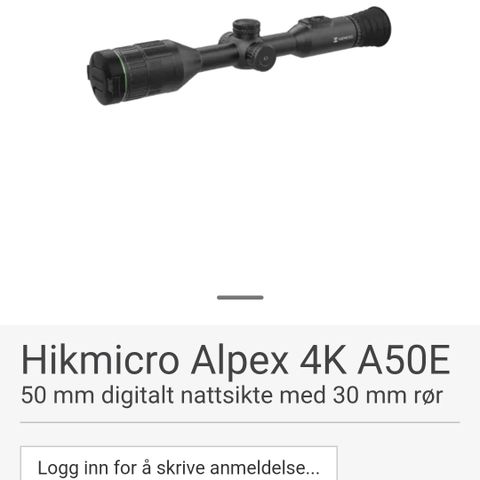 hikmicro alpex 4k