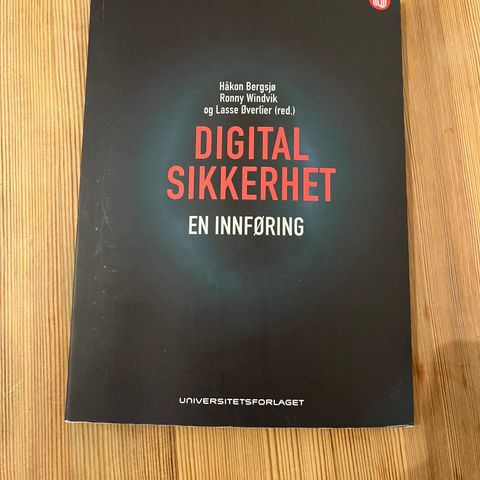 Digital sikkerhet - en innføring