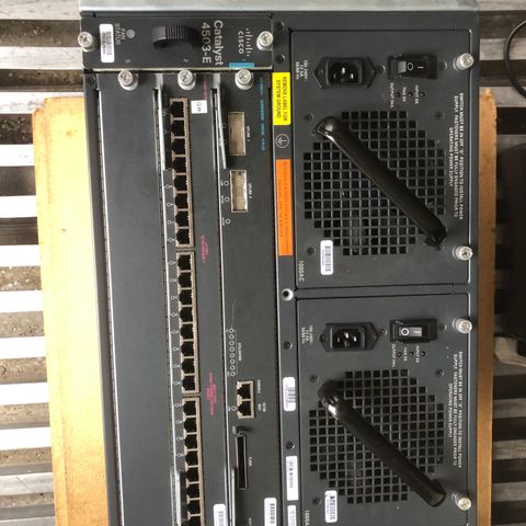 For Sale: Cisco Catalyst 4503-E Network Switch - Likely Functional, sold As-Is