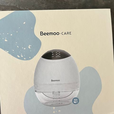 Beemoo CARE Wearable LED Elektrisk Brystpumpe *som nye*