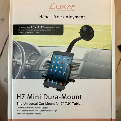 Luxa2 H7 Mini Dura Mount, tablet/mobil stativ