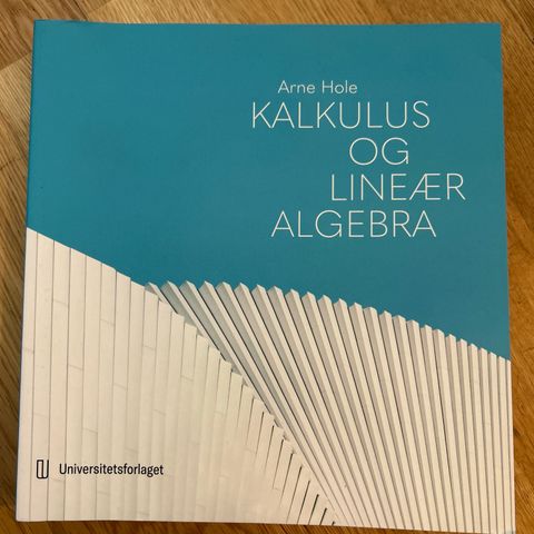 Kalkulus og lineær algebra