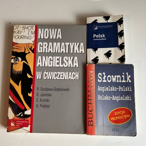 Polsk lommeordbok ; nowa gramatyka angielska w ćwiczeniach oraz Słownik ang-Pl