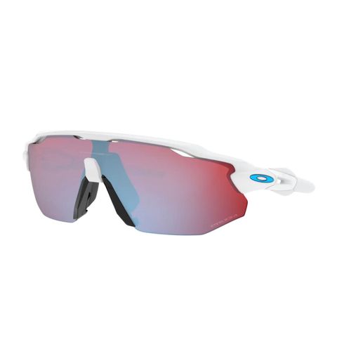 OAKLEY · RADAR EV ADVANCER PRIZM POLISHED WHITE SPORTSBRILLER