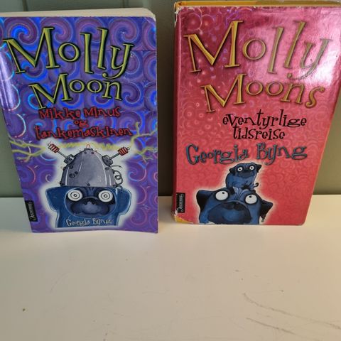 Molly Moon. Georgia Byng.  30 pr bok