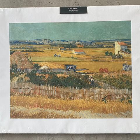 VAN GOGH - THE HARVEST ART PRINT