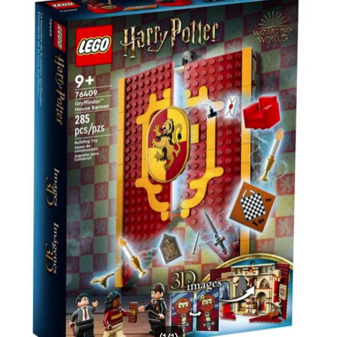 Lego Harry Potter 76409 Gryffindor house banner