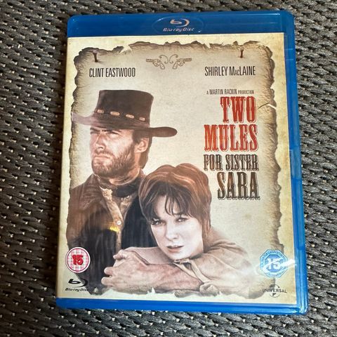 Clint Eastwood Two Mules For Sister Sara Bluray DVD