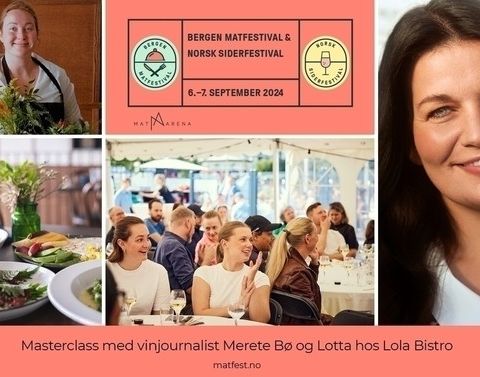 Matfestivalen MasterClass kl. 15.00 på lørdag 2 billetter