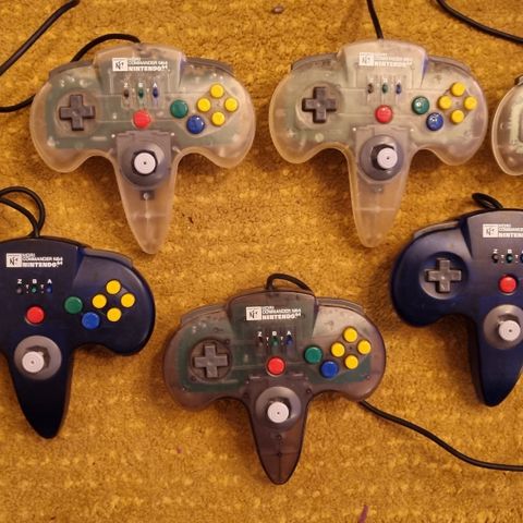 Hori kontroller til Nintendo 64 til salgs