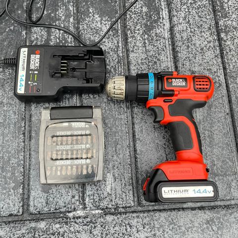 Black & Decker EPL14K boremaskin/skrutrekker 14,4 V