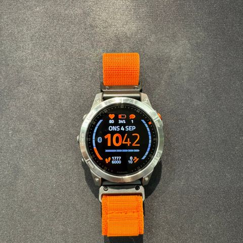 Garmin epix (Gen 2) AMOLED smartklokke 47mm (grå)