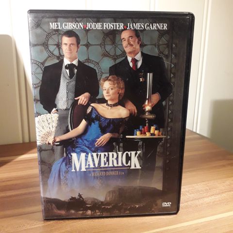 Maverick (norsk tekst) 1994 film DVD