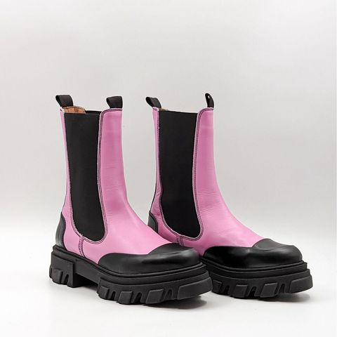 Ganni boots rosa