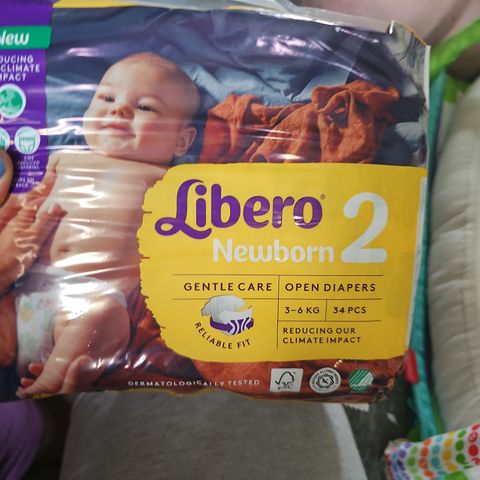 Uåpnet libero newborn str 2