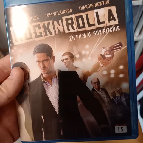 RocknRolla- Blu-Ray- Utgått Utgave- Norsk Tekst!