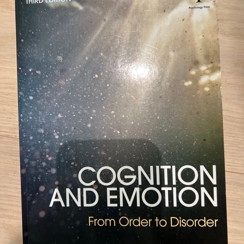 Psychology bok -Cognition and emotion