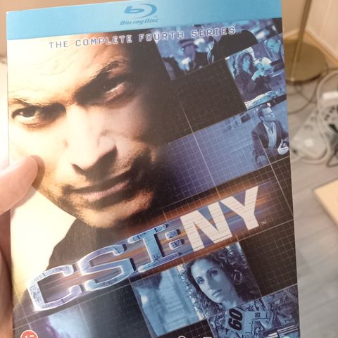 CSI- NY- Tv- Serie- Norsk Tekst- Blu-Ray