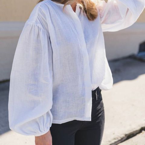 Ella&Il Alice Linen Shirt White (XS)