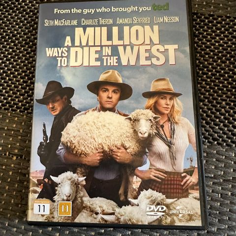 A Million Ways To Die In The West DVD