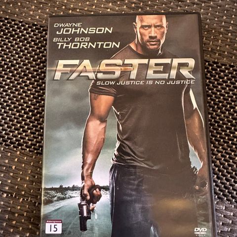 Dwayne Johnson Faster DVD