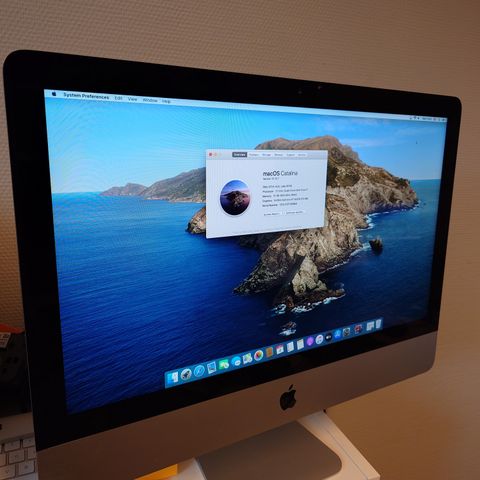 Apple iMac 21,5 Late 2012 (Toppmodell med SSD)