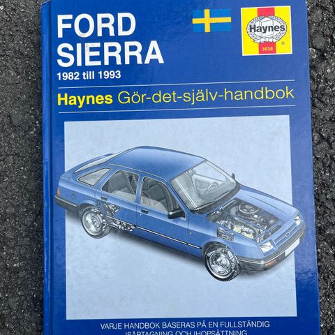 Ford Sierra Haynes bok