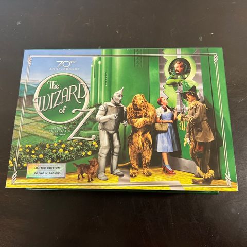 The Wizard of Oz 70th Anniversary Ultimate Collectors Edition Blu-ray with Watch