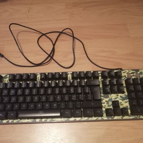 Nesten Ubrukt Dacota Gaming Tastatur