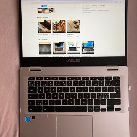 Flott ASUS Chromebook • Uten noe feil!