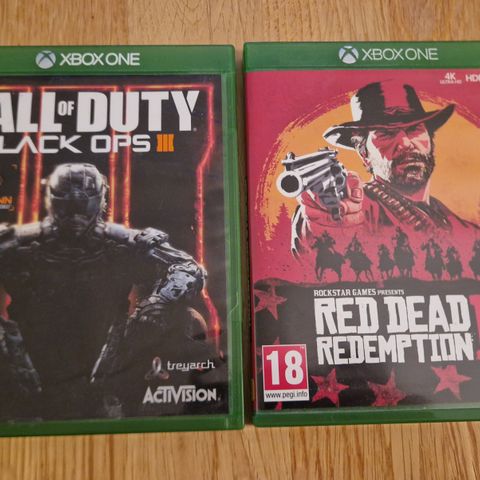 Black Ops 3 + Red Dead Redemption 2 Xbox One